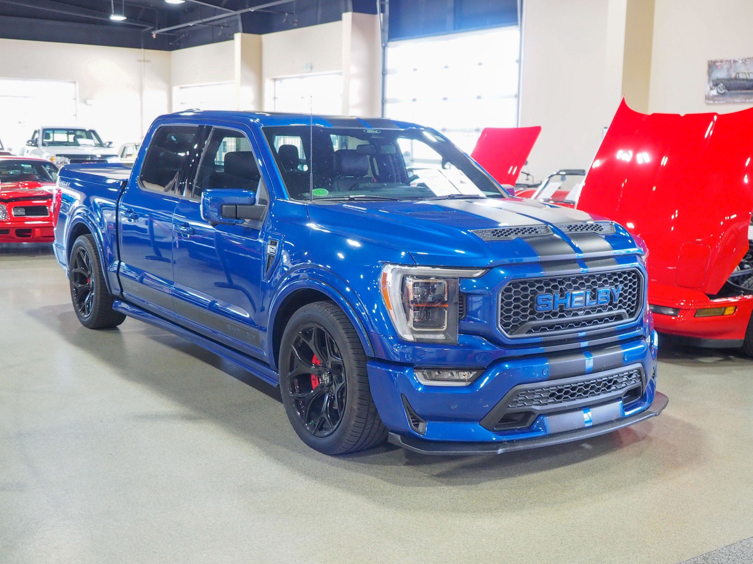 2022 Ford F-150 Blue Super Snake