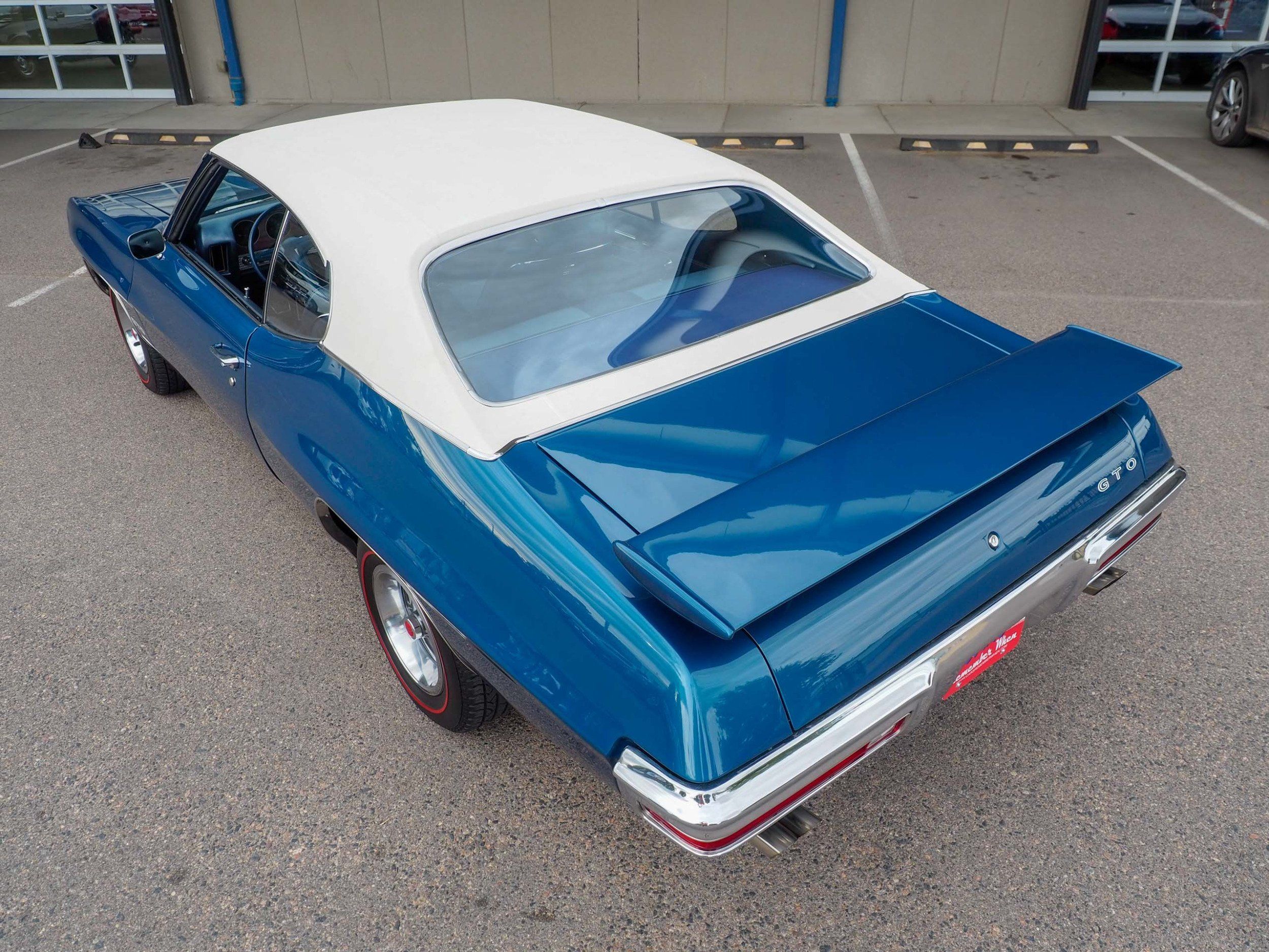 1970 Pontiac GTO Blue 