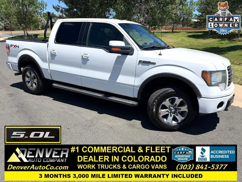 White 2011 Ford F-150 Pickup Truck Four-Wheel Drive 6-Speed Automatic