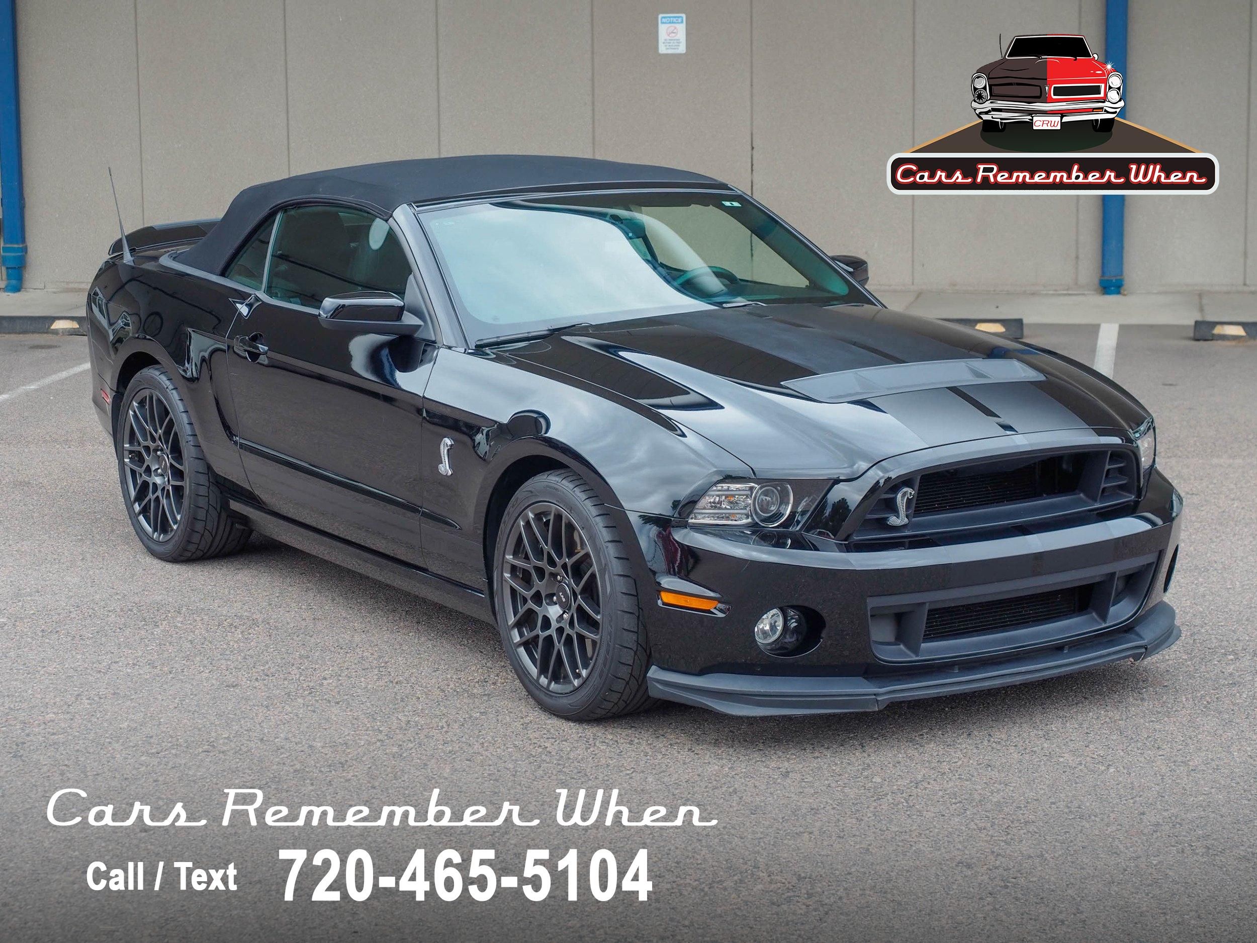 2014 Ford Shelby GT500 Black 