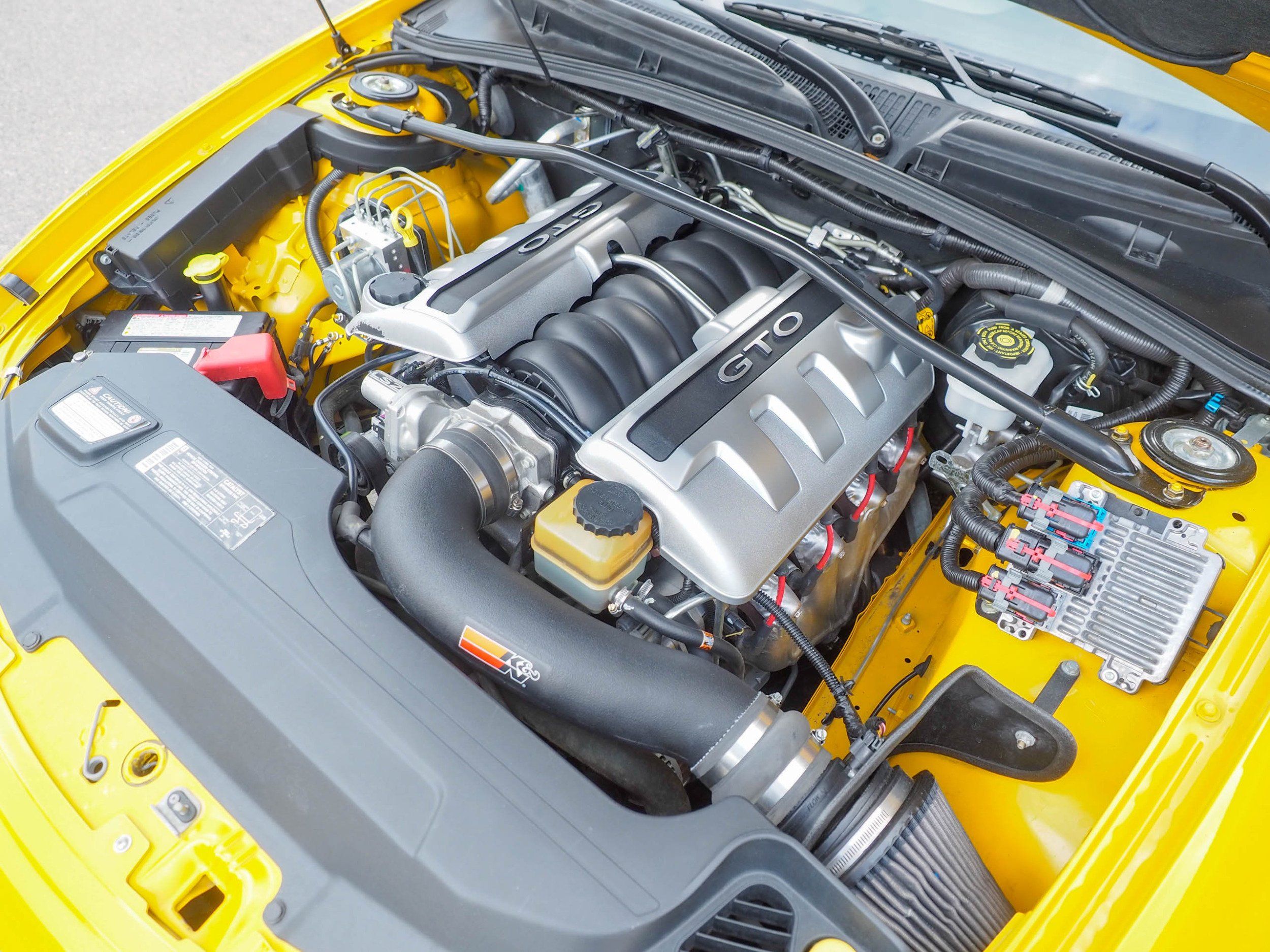 2005 Pontiac GTO Yellow 