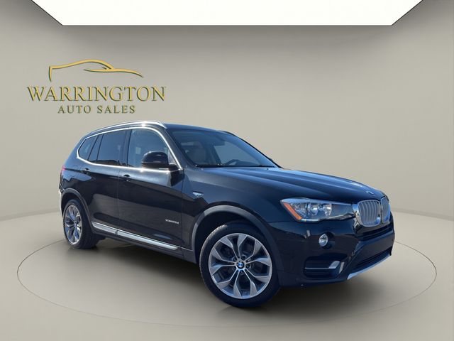 Black 2016 BMW X3 SUV / Crossover All-Wheel Drive 8-Speed Automatic