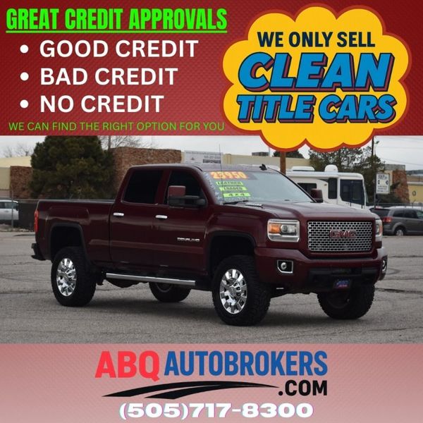 2015 GMC Sierra 2500HD Denali Crew Cab SB 4WD