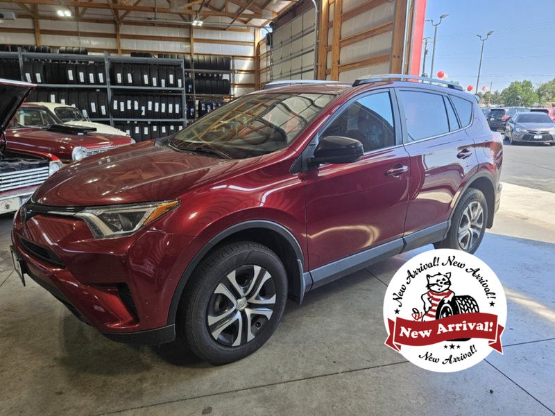 Red 2018 Toyota RAV4 SUV / Crossover All-Wheel Drive 6-Speed Automatic
