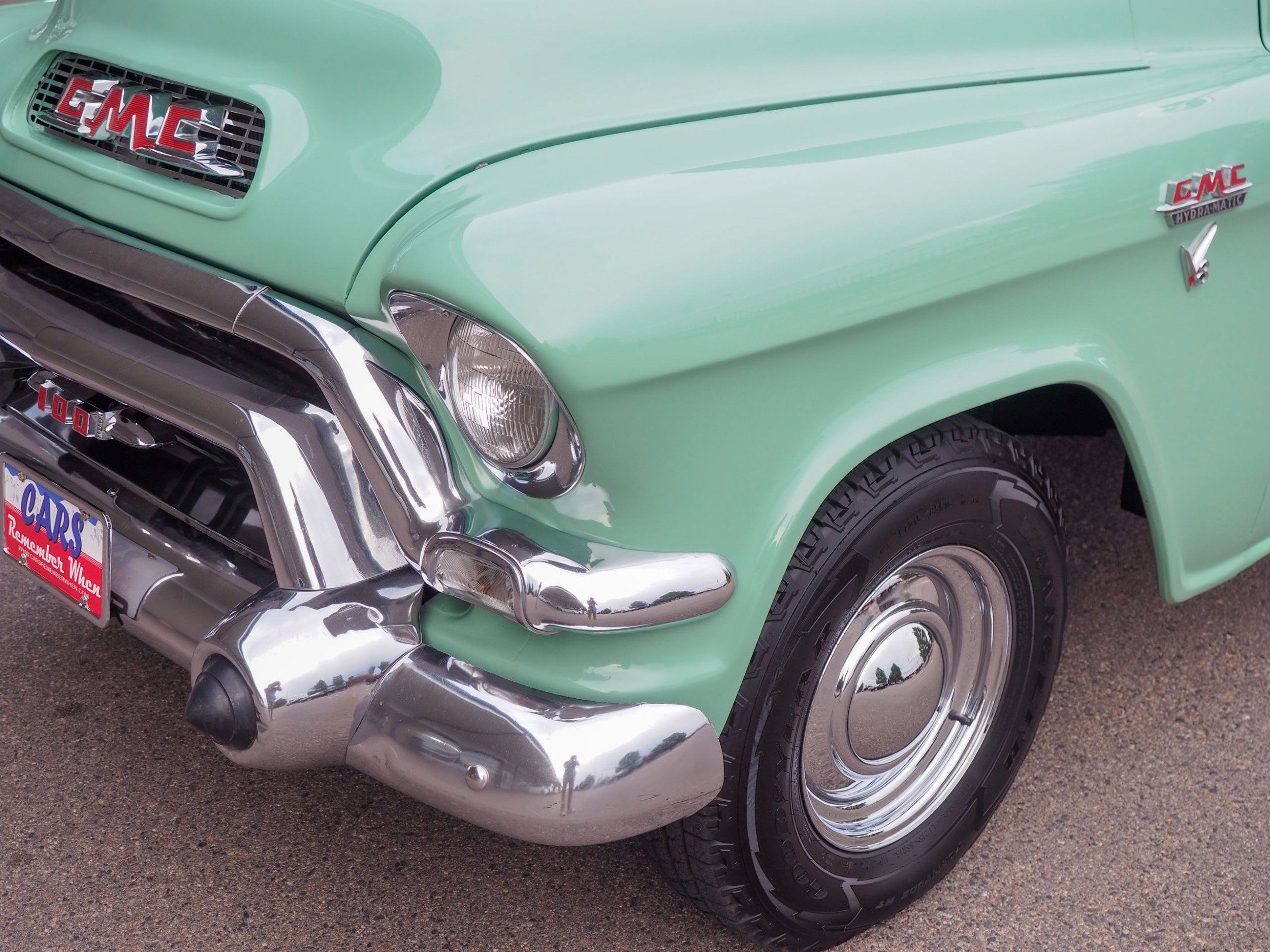 1955 GMC Pickup Green 2nd Series
