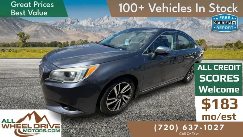 Gray 2017 Subaru Legacy Sedan All-Wheel Drive 6-Speed CVT