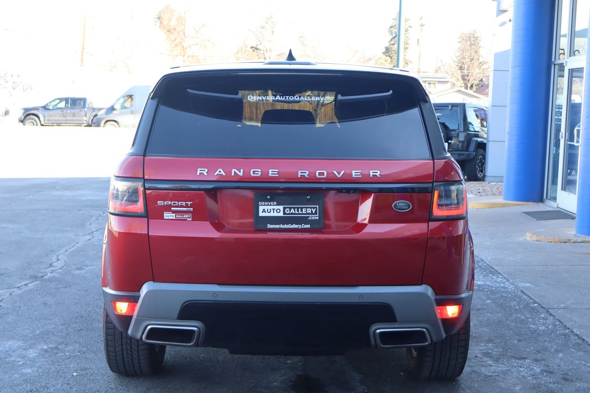 2018 Land Rover Range Rover Sport SE