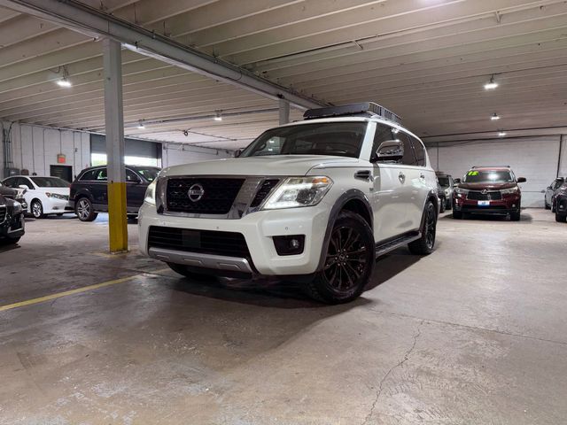 White 2018 Nissan Armada SL 4WD SUV / Crossover Four-Wheel Drive 7-Speed Automatic
