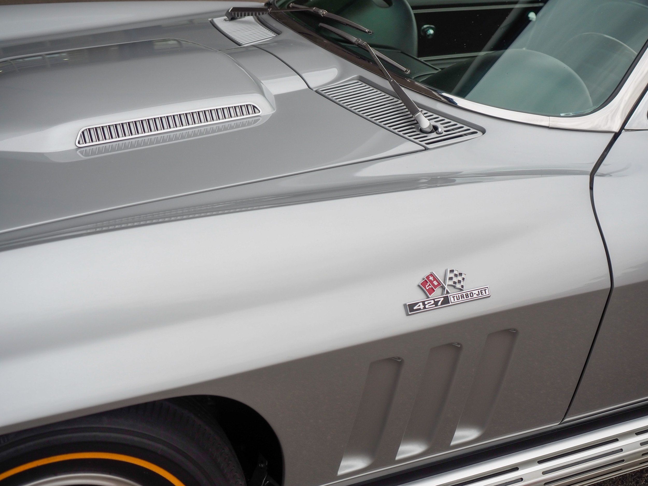 1966 Chevrolet Corvette Silver Roadster