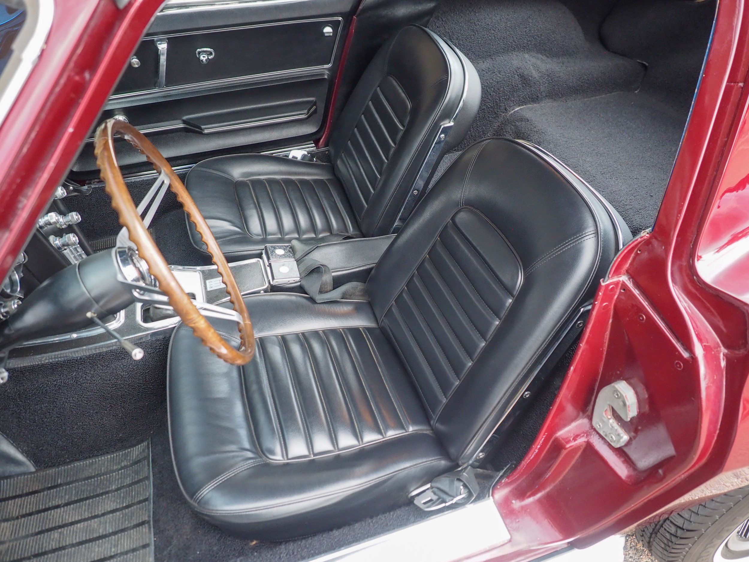 1966 Chevrolet Corvette Maroon Coupe