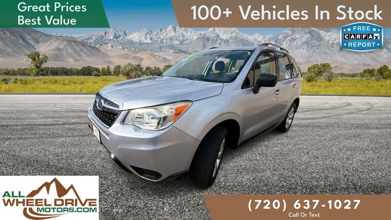 Silver 2016 Subaru Forester SUV / Crossover All-Wheel Drive 6-Speed CVT