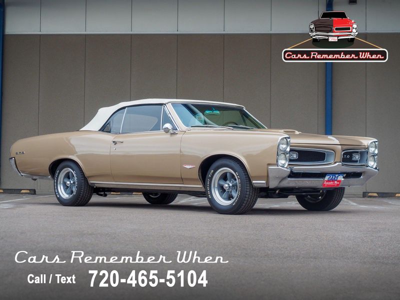 1966 Pontiac GTO Convertible | Cars Remember When