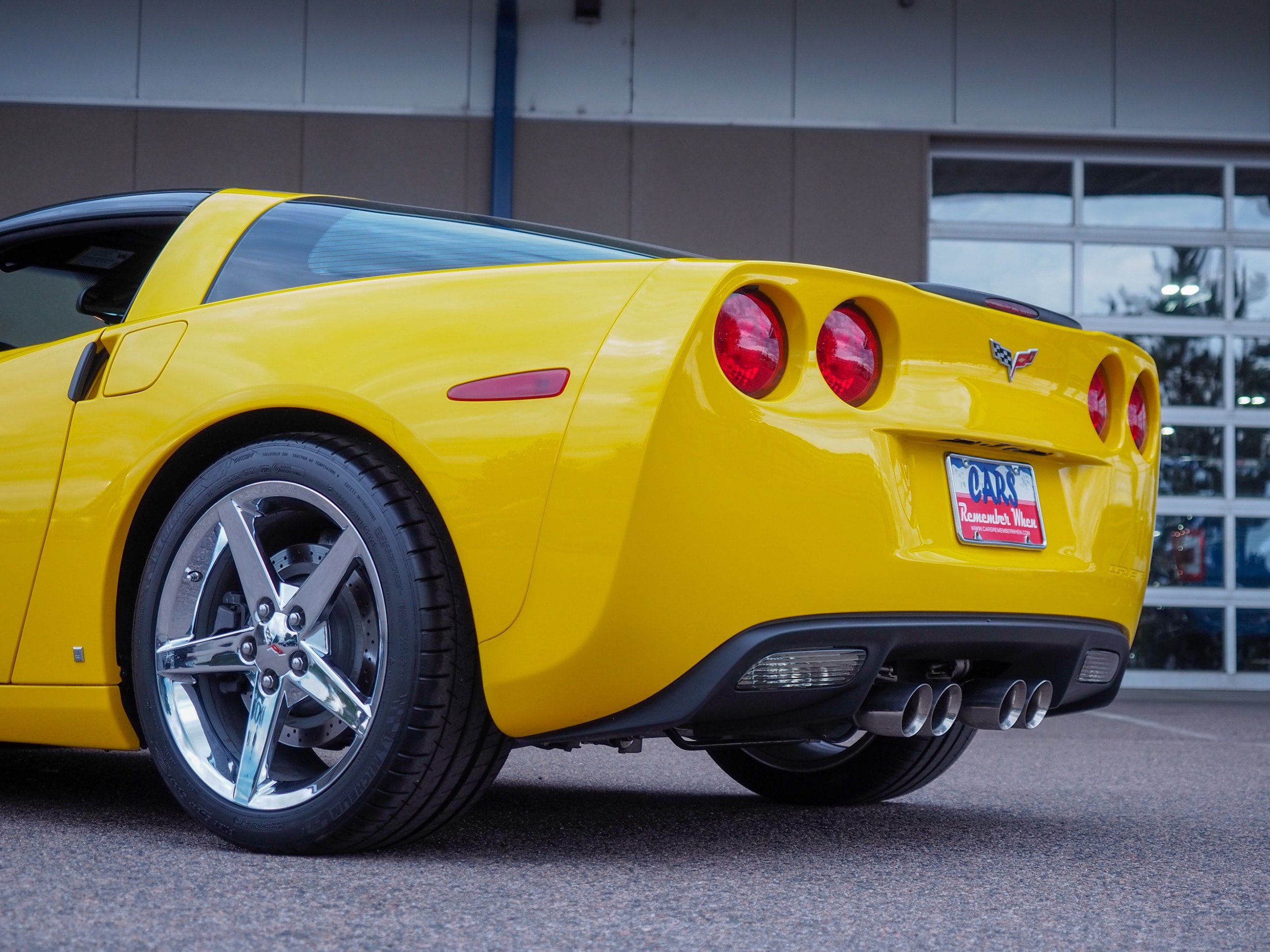 2008 Chevrolet Corvette Yellow 