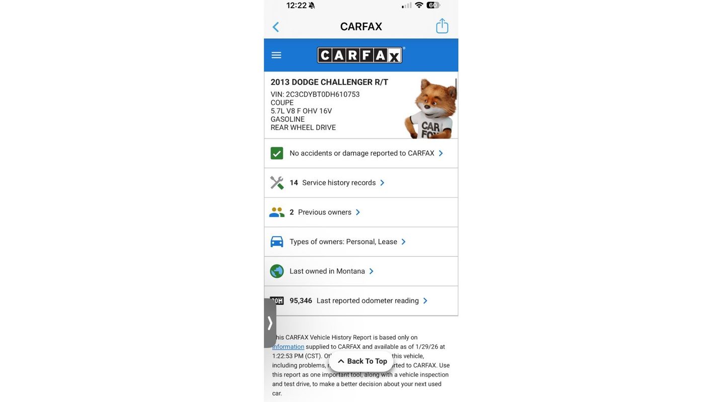 2013 Dodge Challenger R/T