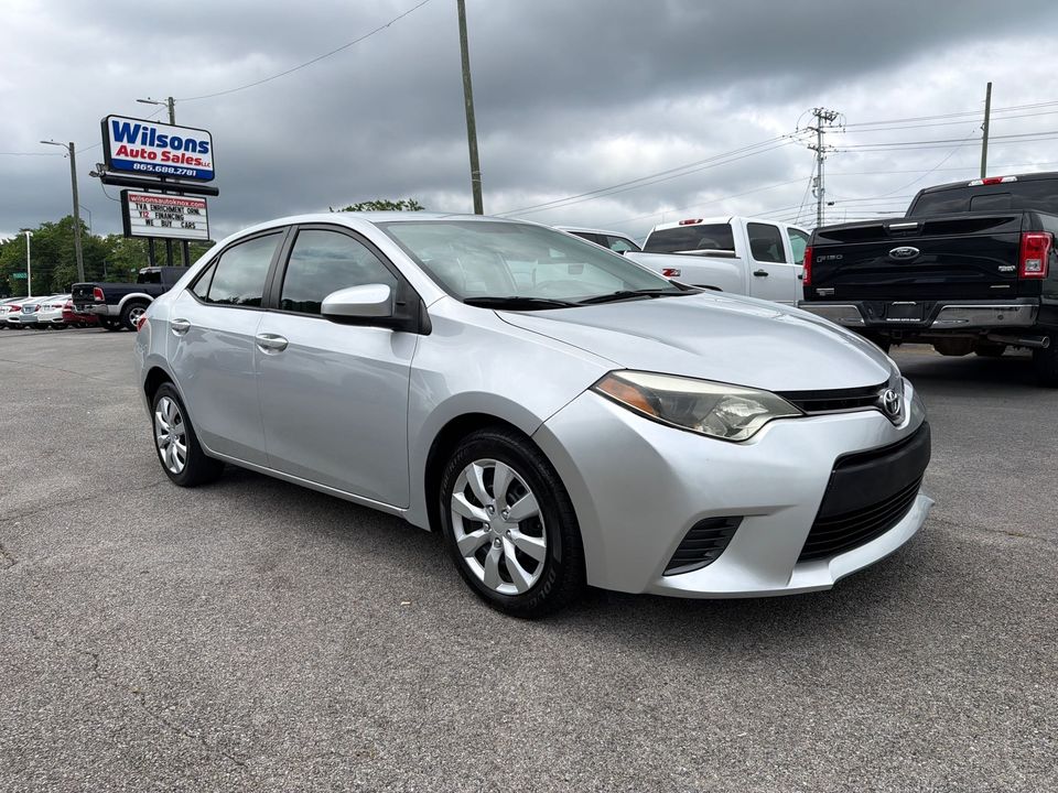2016 Toyota Corolla LE