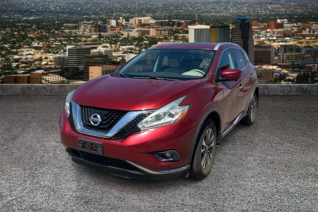 Red 2017 Nissan Murano SUV / Crossover Front-Wheel Drive Continuously Variable Transmission