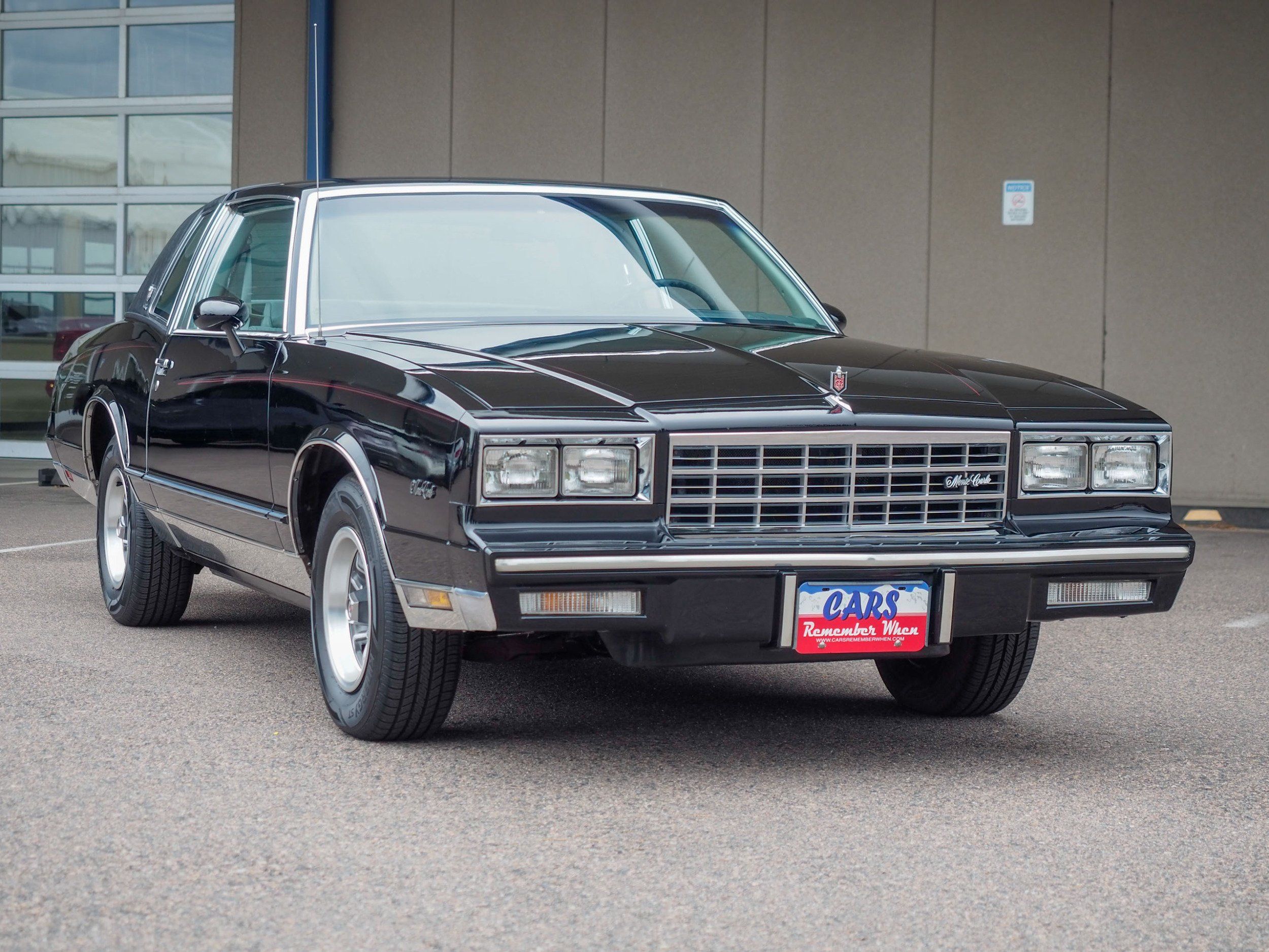 1984 Chevrolet Monte Carlo Black 
