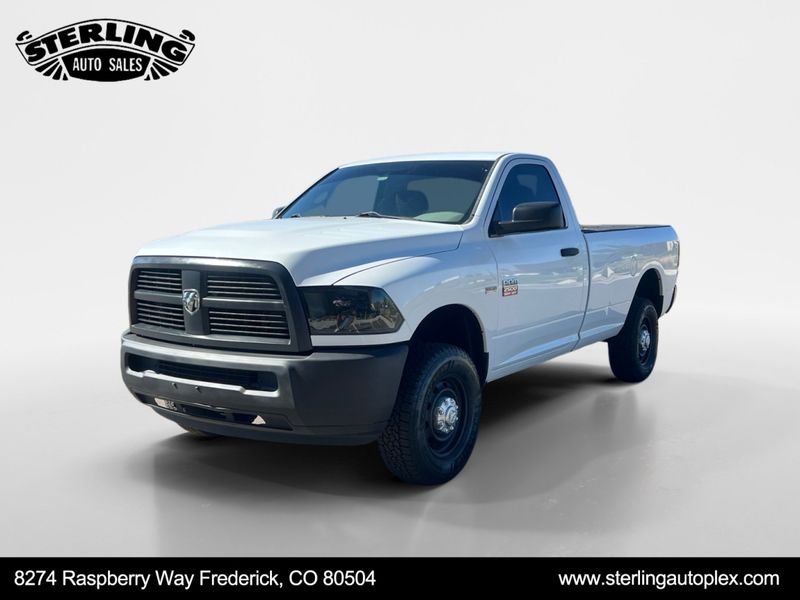  2012 RAM 2500 ST 4WD Pickup Truck Four-Wheel Drive 6-Speed Automatic