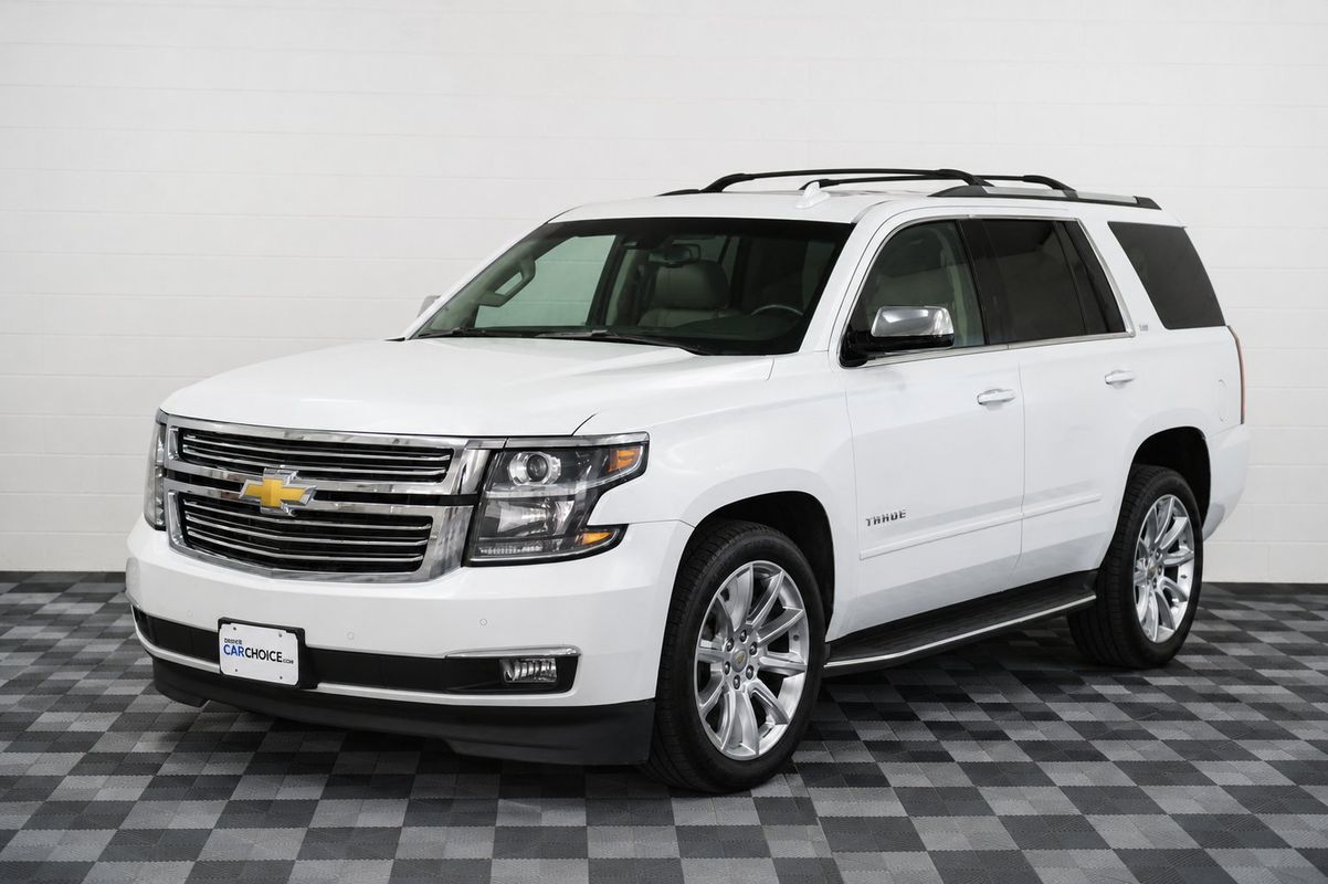 White 2016 Chevrolet Tahoe SUV / Crossover Four-Wheel Drive 6-Speed Automatic