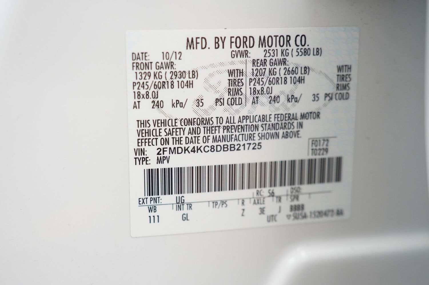 2013 Ford Edge Limited photo 28