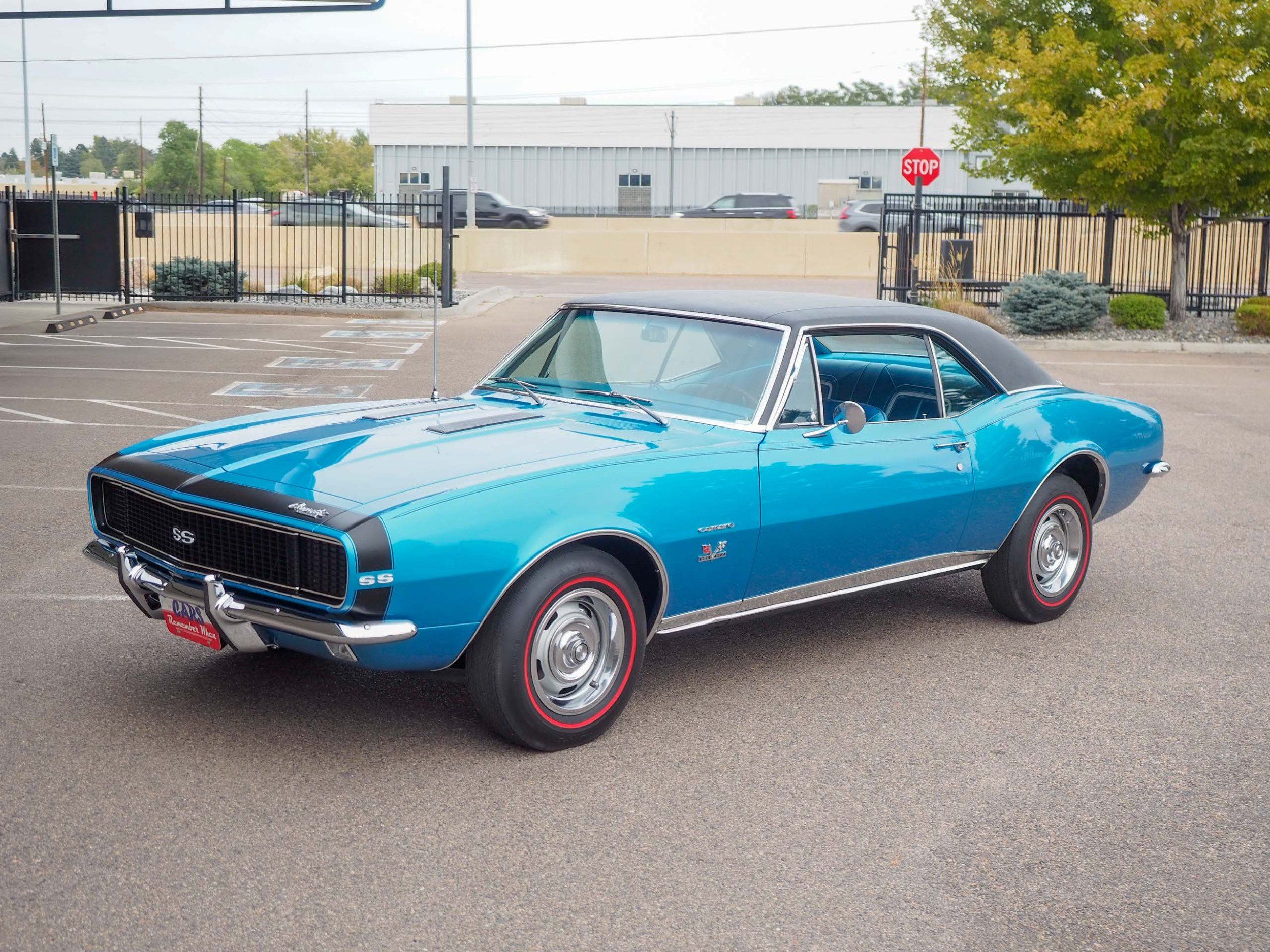 1967 Chevrolet Camaro Blue RS/SS