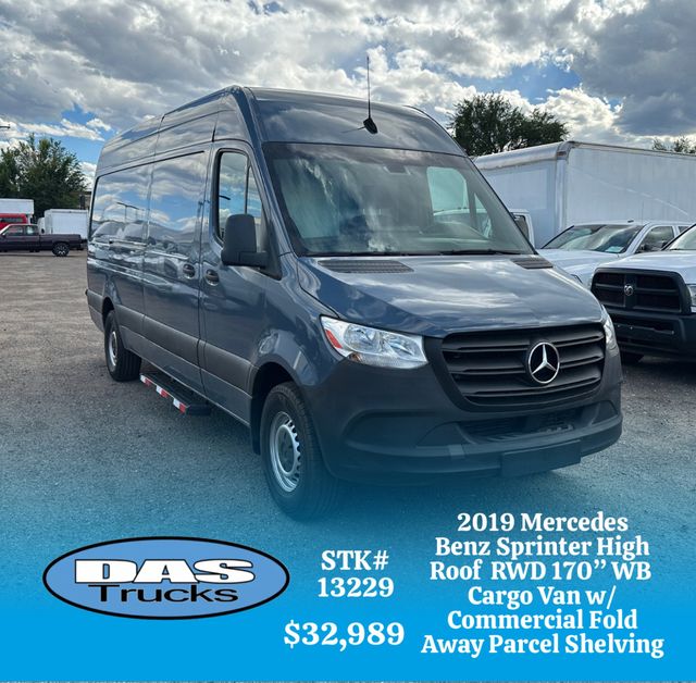 Blue 2019 Mercedes-Benz Sprinter Van 4X2 7-Speed Automatic