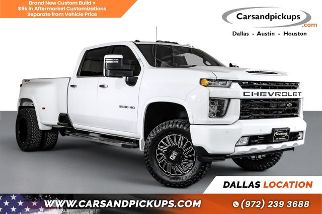 White 2022 Chevrolet Silverado 3500HD Pickup Truck Four-Wheel Drive Automatic