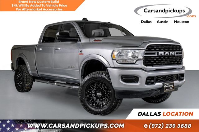 Silver 2022 RAM 2500 Pickup Truck Four-Wheel Drive 8-Speed Automatic