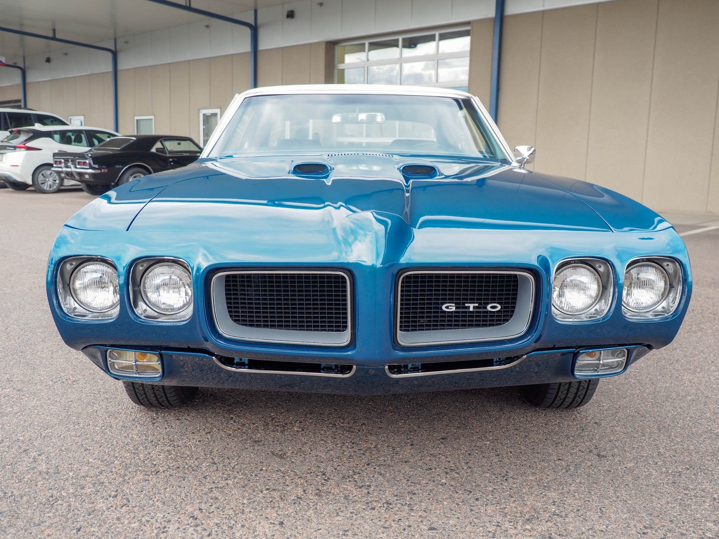 1970 Pontiac GTO Blue 