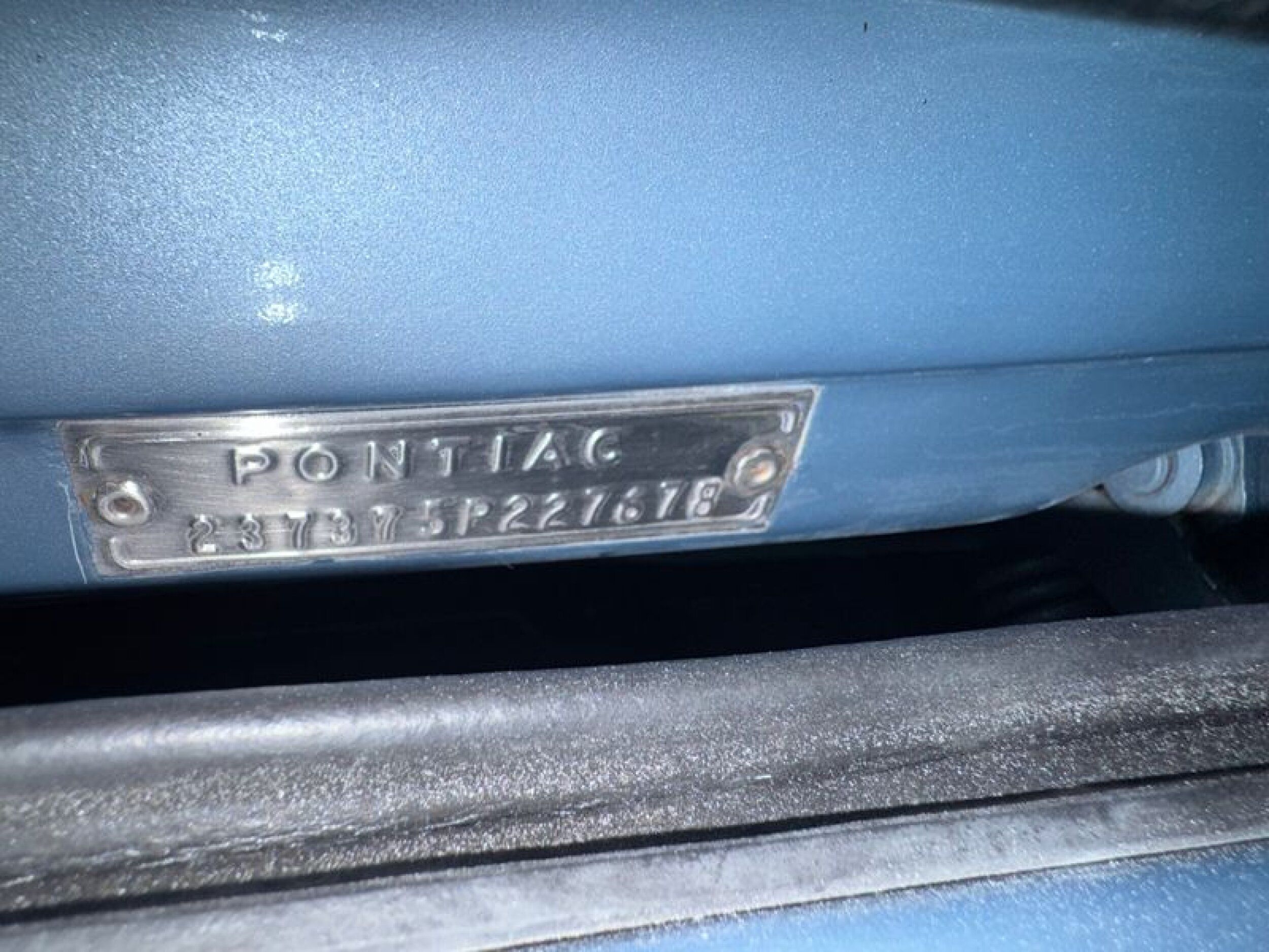 1965 Pontiac GTO Blue 
