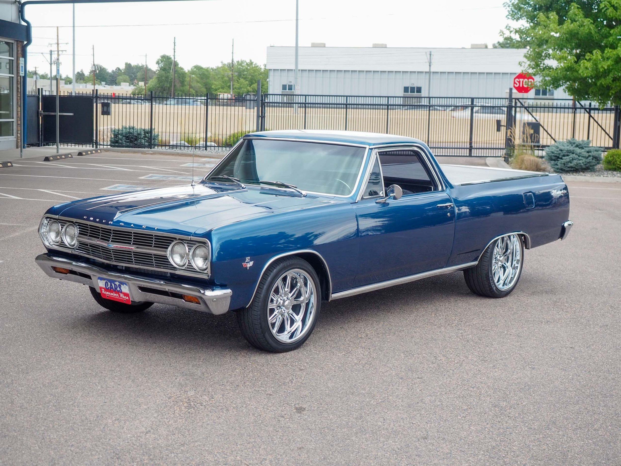 1965 Chevrolet El Camino Blue 
