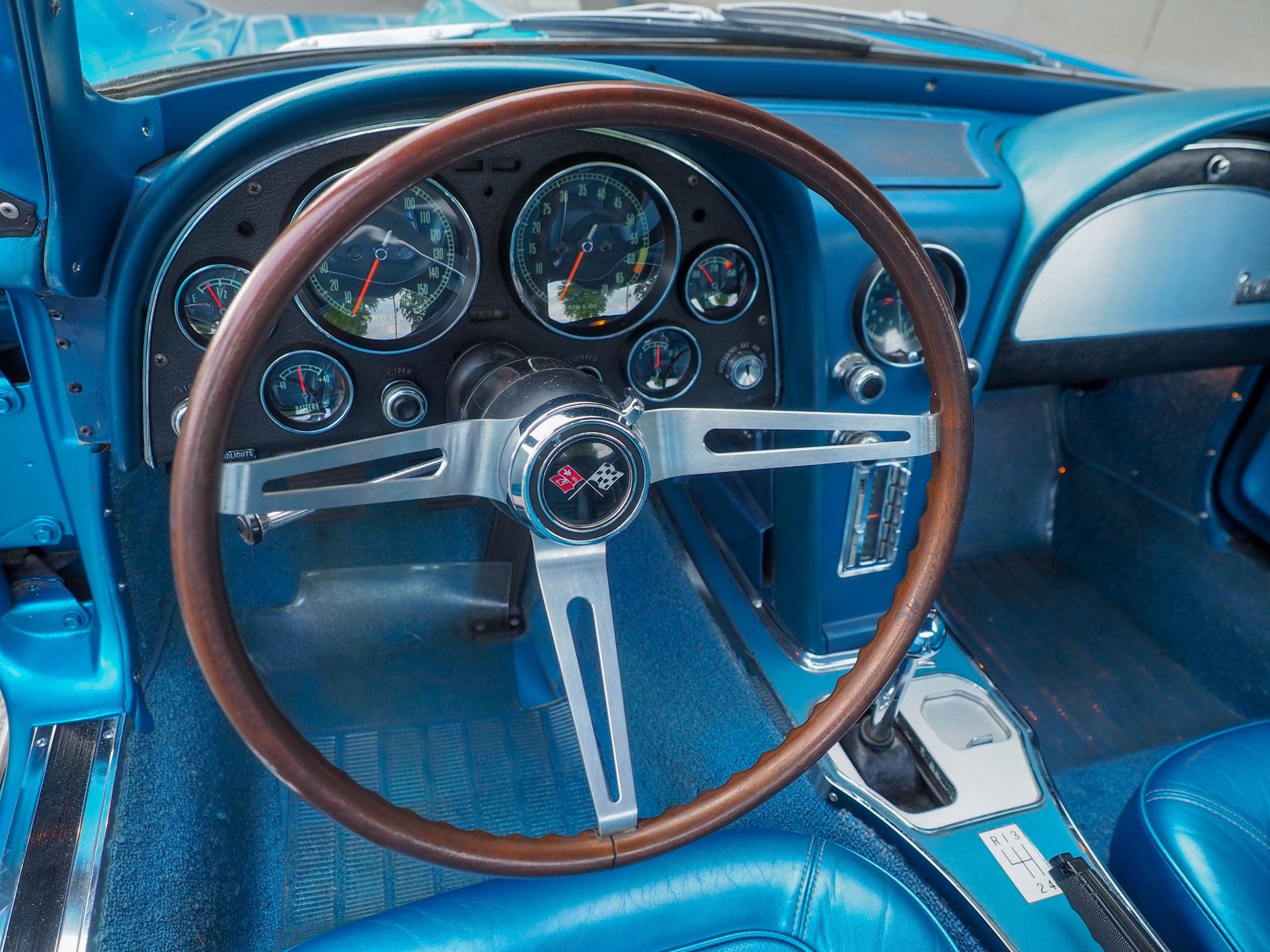 1967 Chevrolet Corvette Blue 