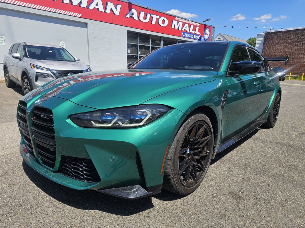 Green 2022 BMW M3 Competition xDrive AWD Sedan All-Wheel Drive 8-Speed Automatic