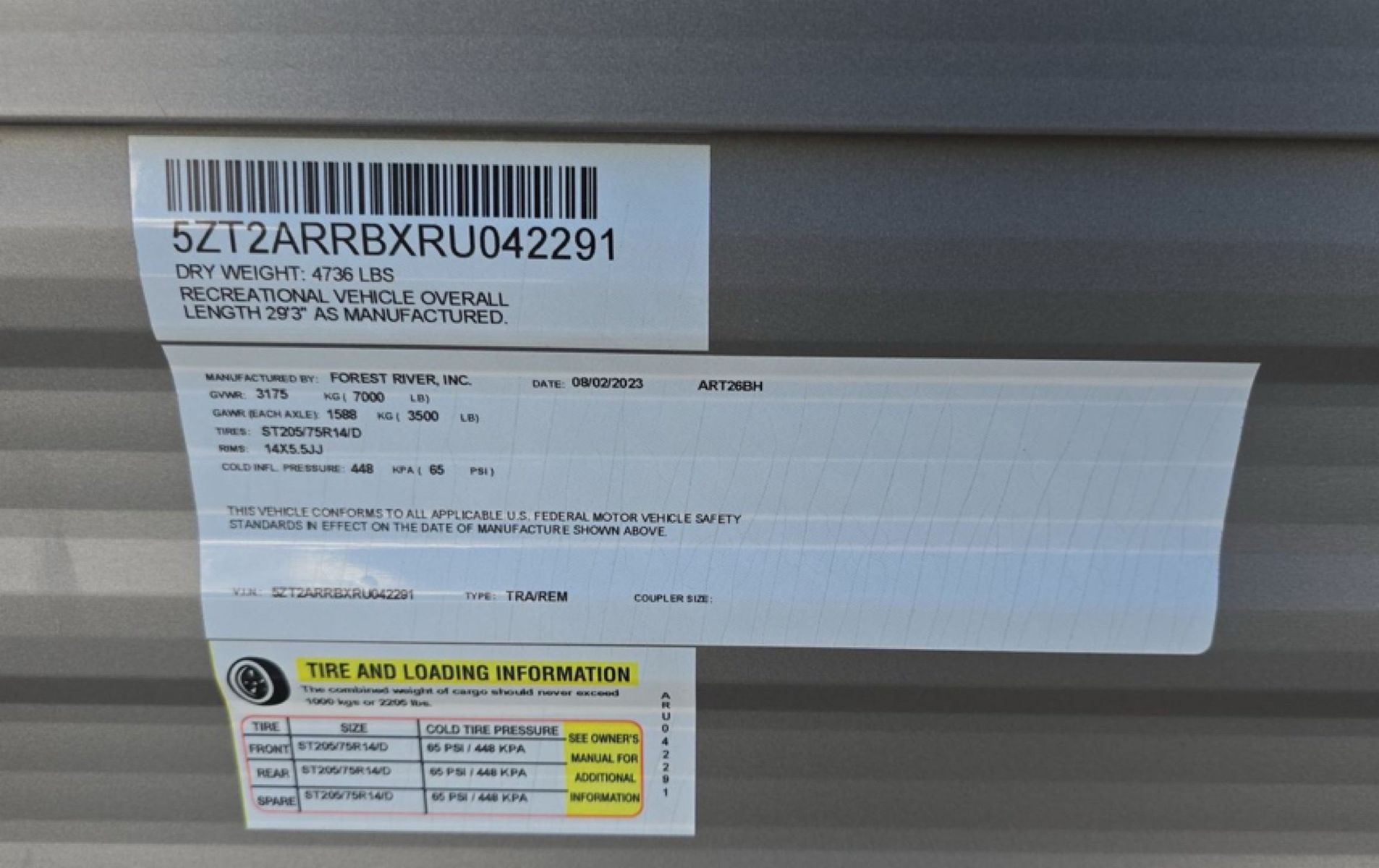 2024 Forest River Aurora 7