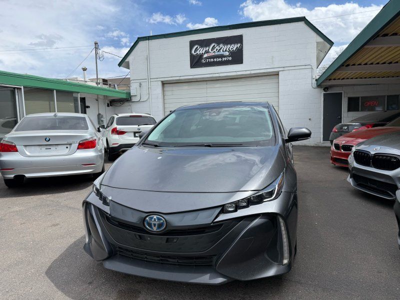 Gray 2017 Toyota Prius Prime Premium Hatchback Front-Wheel Drive Continuously Variable Transmission