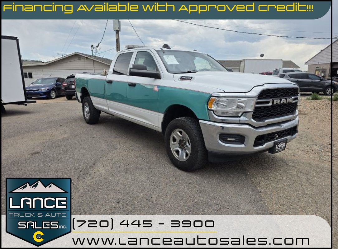 White 2020 RAM 2500 Pickup Truck Four-Wheel Drive 8-Speed Automatic