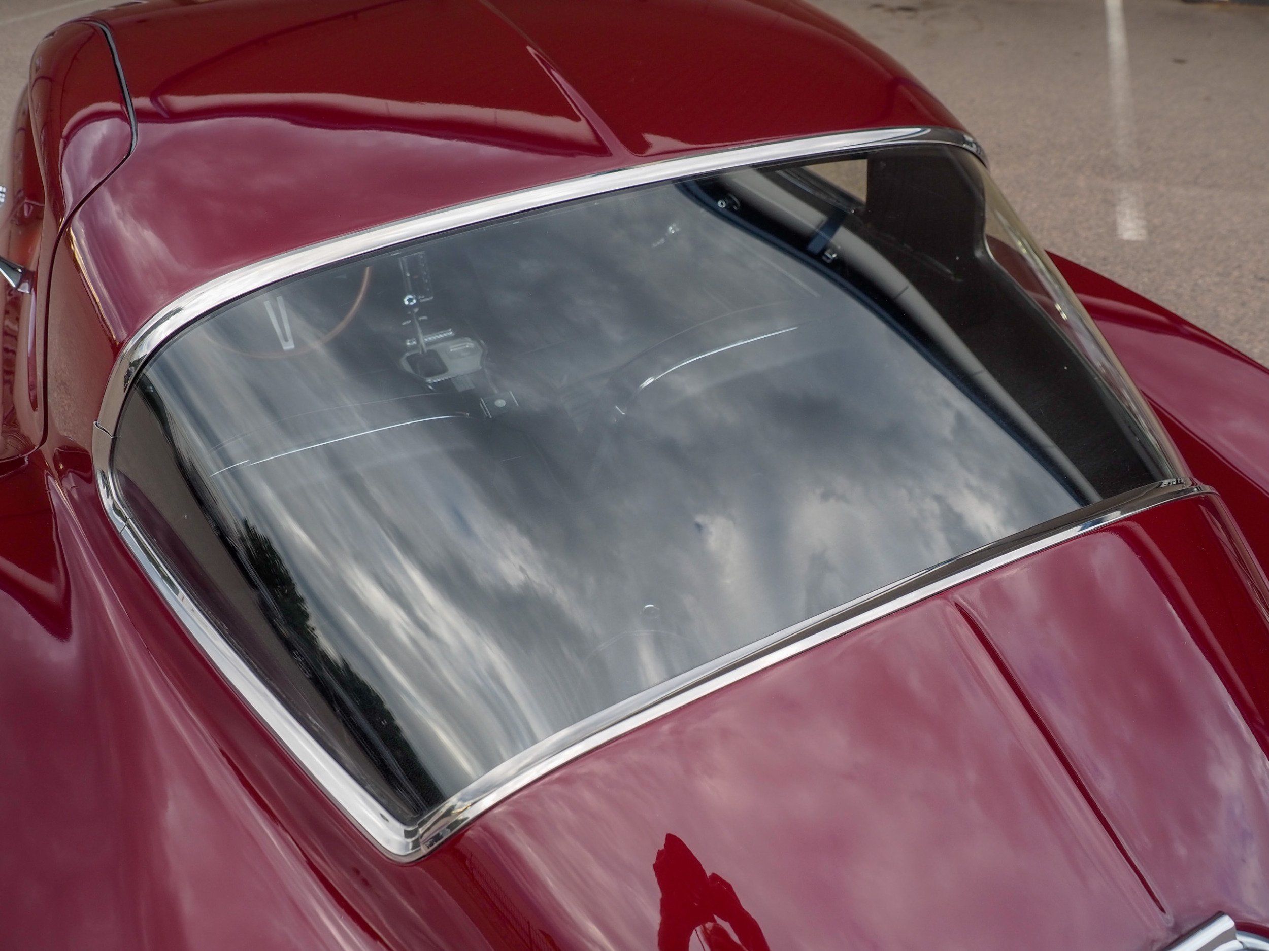 1966 Chevrolet Corvette Maroon Coupe