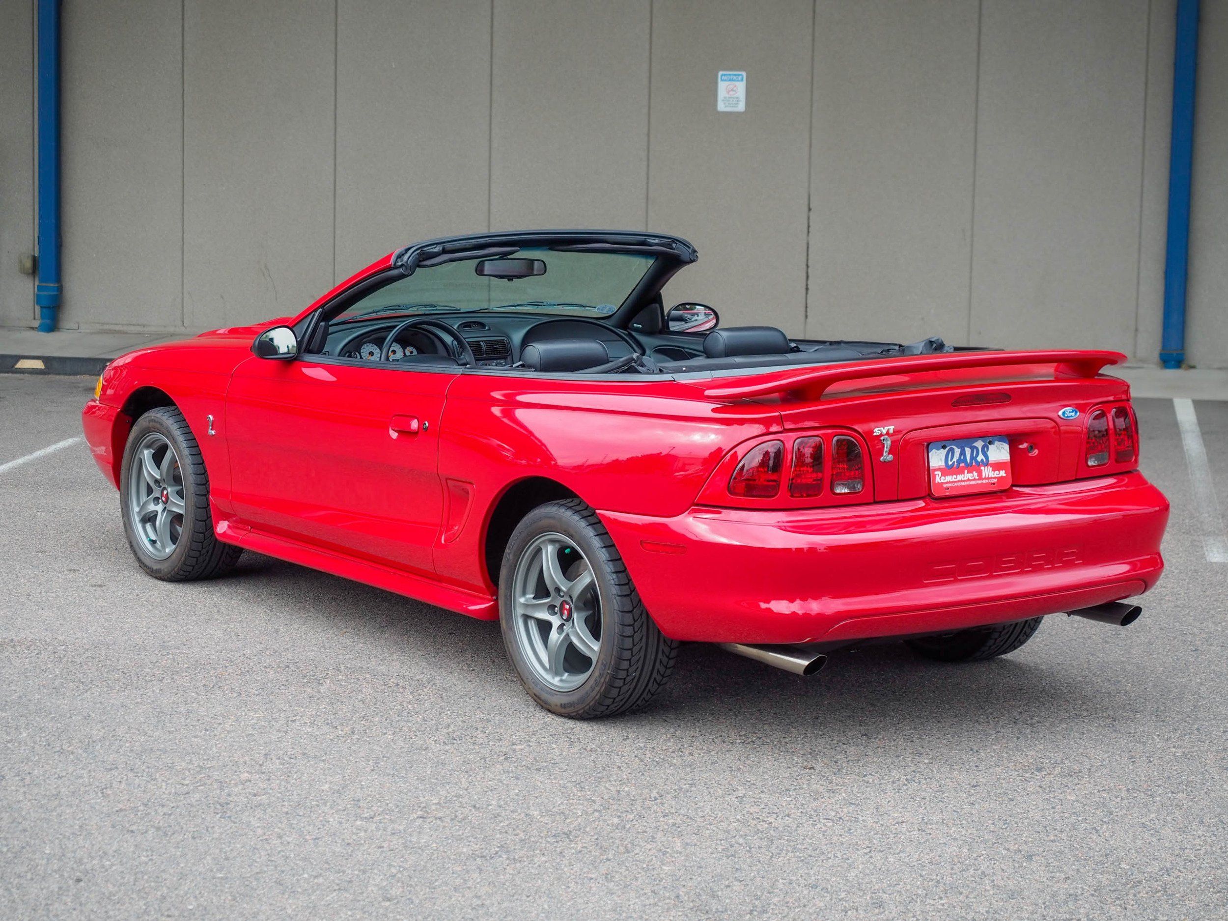 1997 Ford Mustang Red Cobra