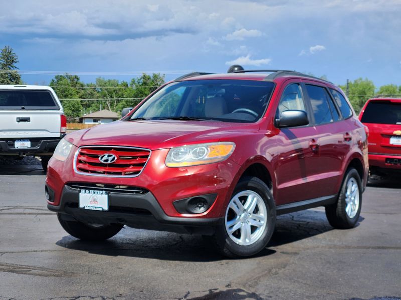 Red 2010 Hyundai Santa Fe SUV / Crossover All-Wheel Drive 6-Speed Automatic