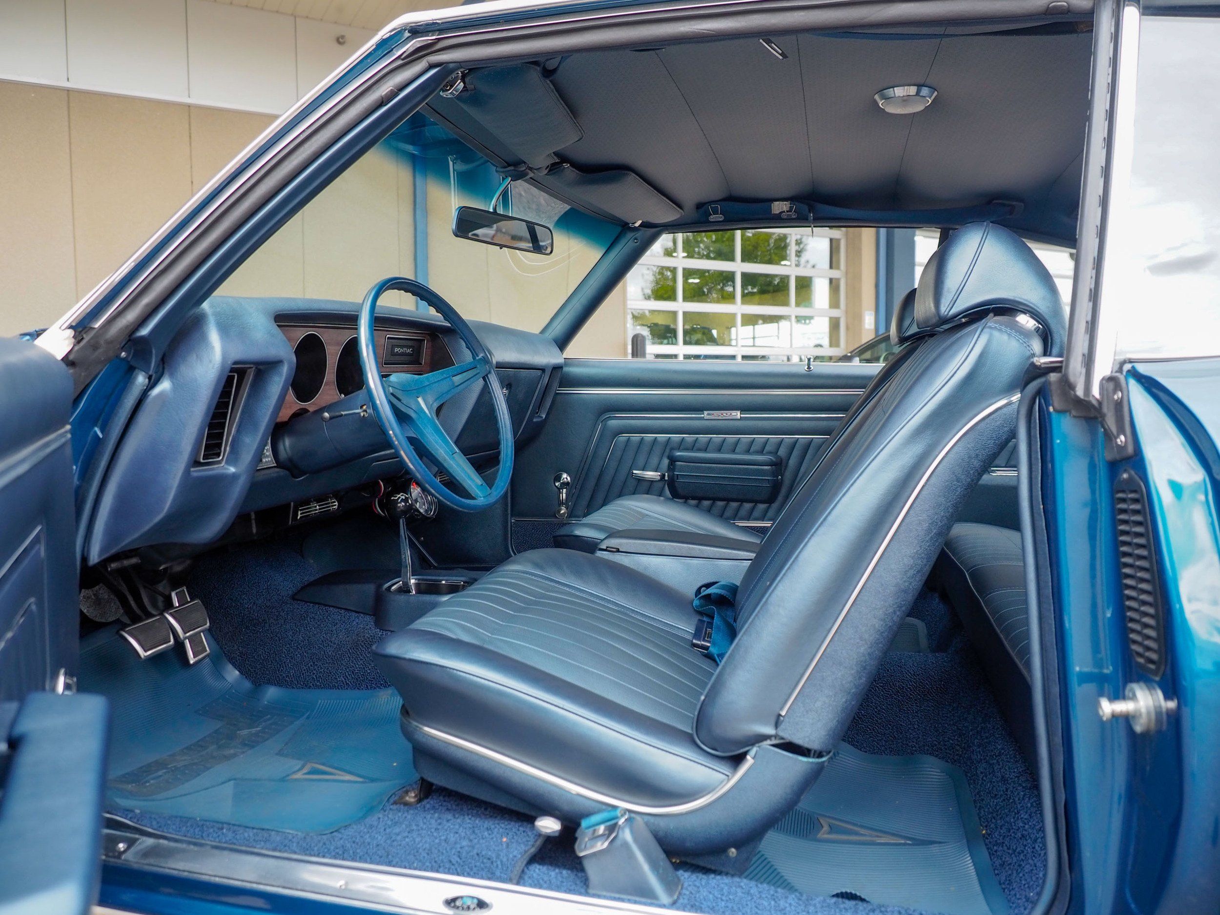 1970 Pontiac GTO Blue 