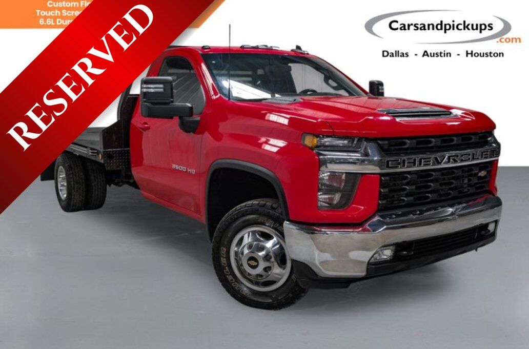 Red 2023 Chevrolet Silverado 3500HD Chassis LT Regular Cab 4WD Pickup Truck Four-Wheel Drive 6-Speed Automatic