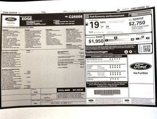 2017 Ford Edge Titanium