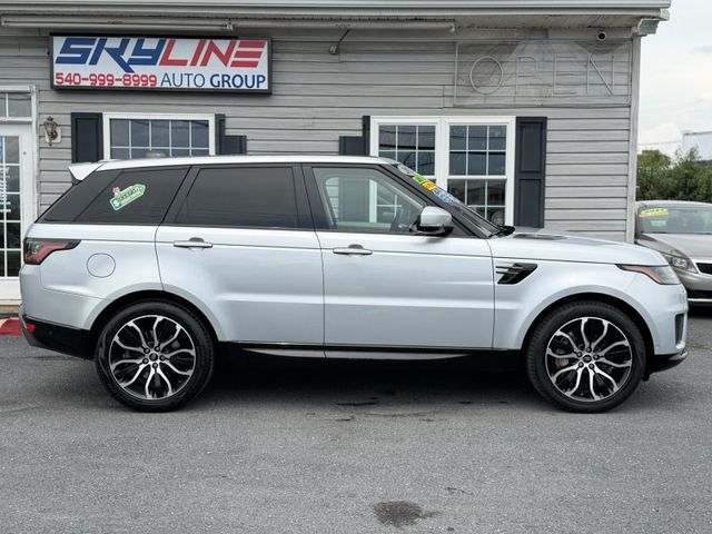 Silver 2021 Land Rover Range Rover Sport SUV / Crossover All-Wheel Drive 8-Speed Automatic