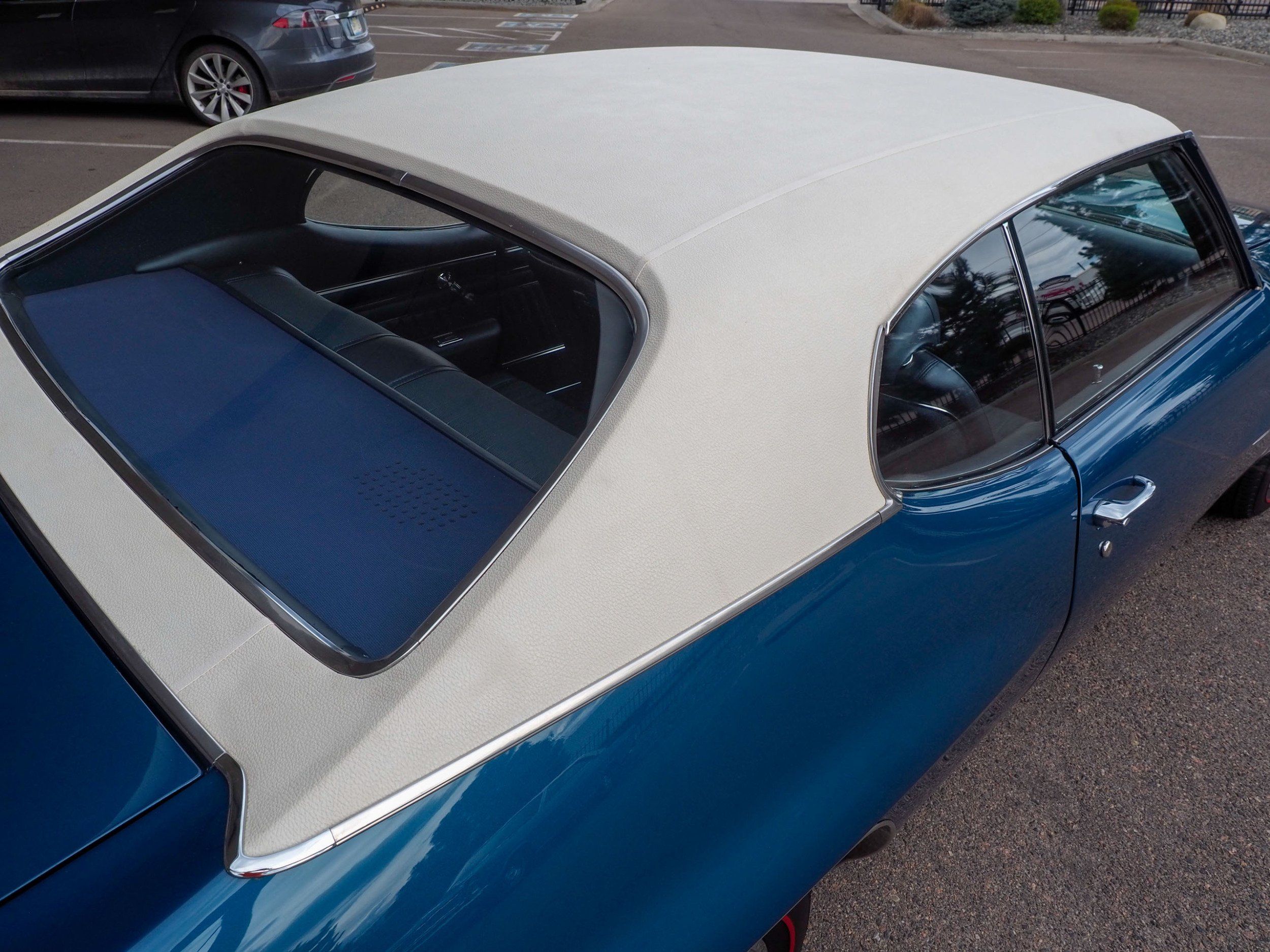 1970 Pontiac GTO Blue 
