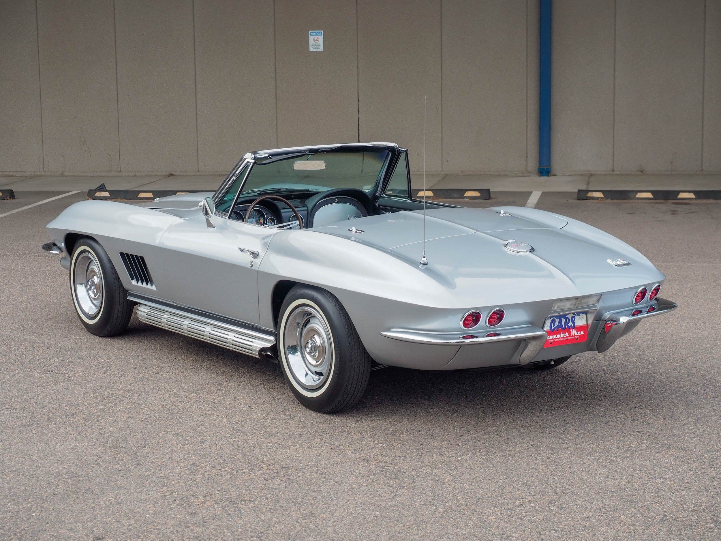 1967 Chevrolet Corvette Silver Convertible