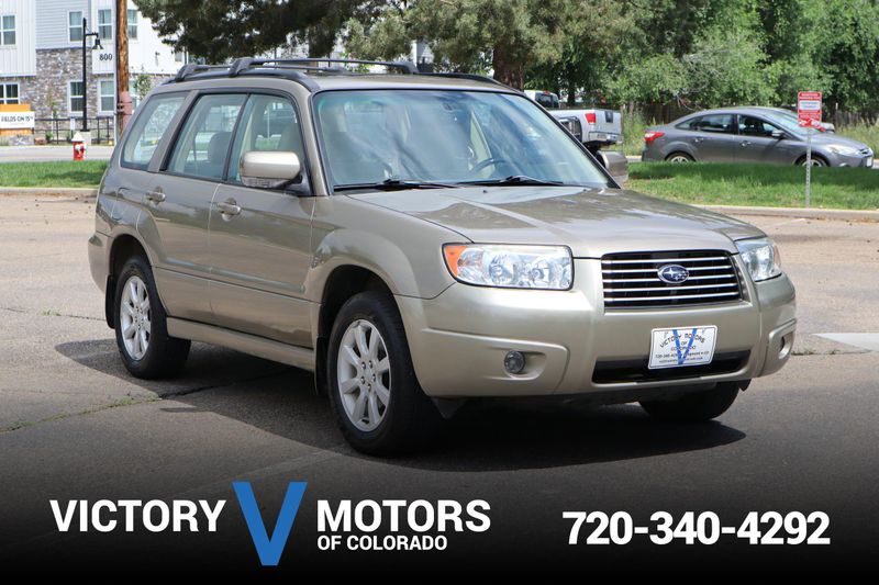 Aero Subaru　GOLD希少カラー 2008 Subaru Forester 2.5 X Premium Package | Victory Motors of