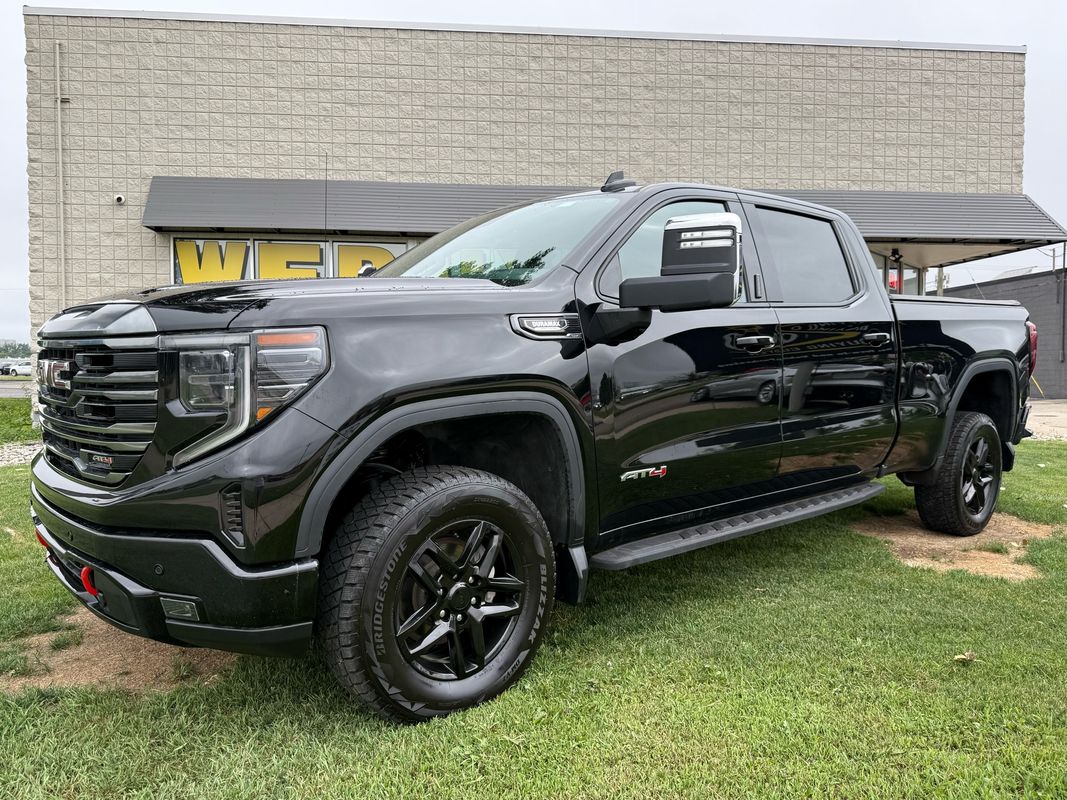 Black 2024 GMC Sierra 1500 Pickup Truck Four-Wheel Drive Automatic