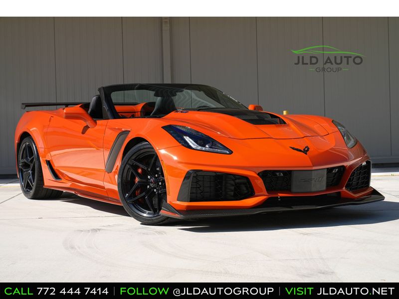 2019 CHEVROLET CORVETTE ZR1 CONVERTIBLE | JLD AUTO GROUP