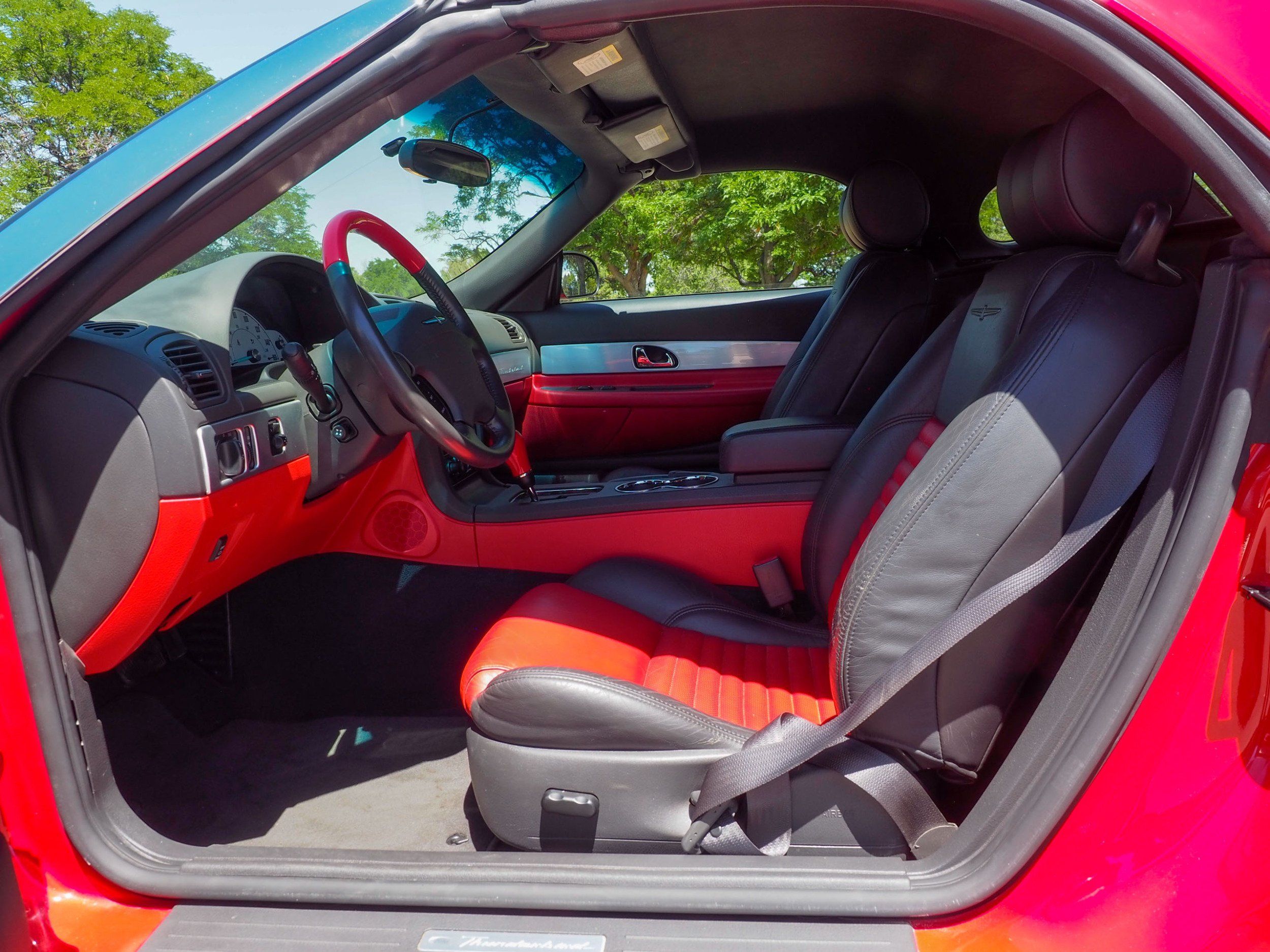 2002 Ford Thunderbird Red Deluxe