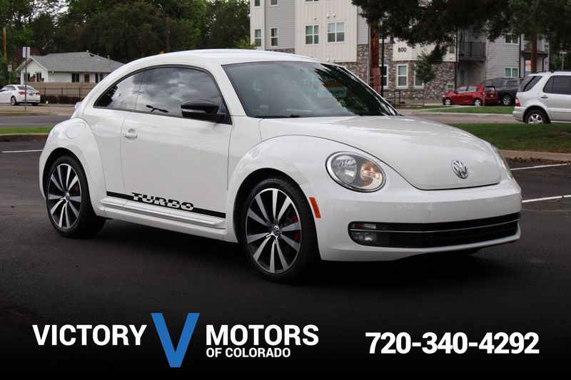 2012 Volkswagen Beetle White Turbo PZEV | Victory Motors of Colorado